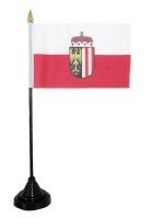 Tischfahne Österreich - Oberösterreich 11 x 16 cm Fahne Flagge