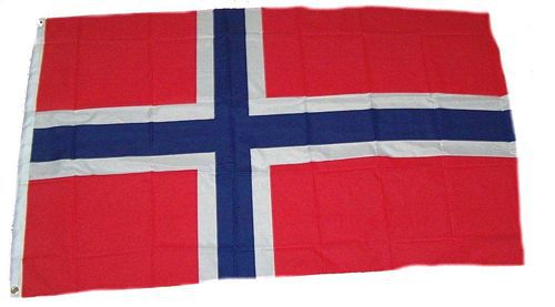 Flagge Norwegen 110 g/m² ca 100 x 150 cm 
