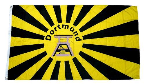 Fahne / Flagge Dortmund Ruhrpott 90 x 150 cm