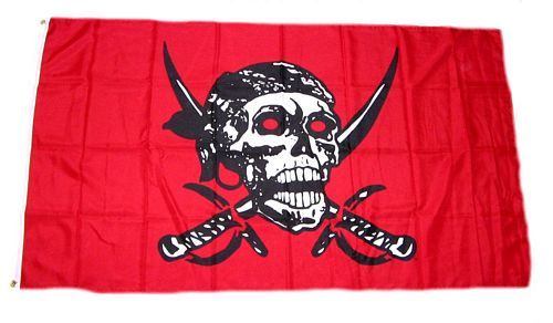 Fahne Flagge Mechanic Skull Totenkopf Pirat Hissflagge 90 x 150 cm 