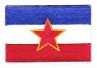 Aufnäher Patch Jugoslawien Stern