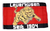 Fahne / Flagge Fussball Leverkusen 90 x 150 cm