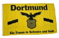 Fahne / Flagge Dortmund Adler 90 x 150 cm