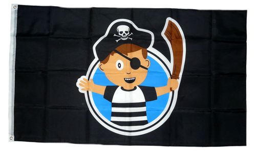 Piratenflagge - 150 x 90 cm - Nautic-Gifts