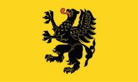 Fahne / Flagge Polen - Woiwodschaft Pommern 90 x 150 cm