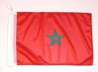 Bootsflagge Marokko 30 x 45 cm