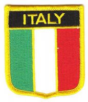 Wappen Aufnäher Fahne Italien