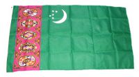 Flagge / Fahne Turkmenistan Hissflagge 90 x 150 cm