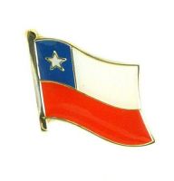 Flaggen Pin Fahne Chile Pins NEU Anstecknadel Flagge