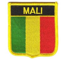 Wappen Aufnäher Fahne Mali