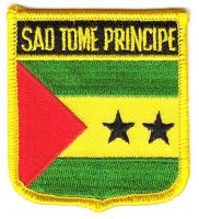 Wappen Aufnäher Fahne Sao Tome