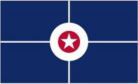 Fahne / Flagge USA - Indianapolis 90 x 150 cm