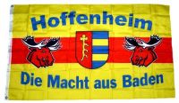 Fahne / Flagge Hoffenheim Die Macht aus Baden 90 x 150 cm