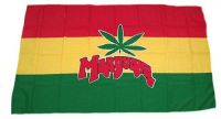 Fahne / Flagge Marijuana 30 x 45 cm