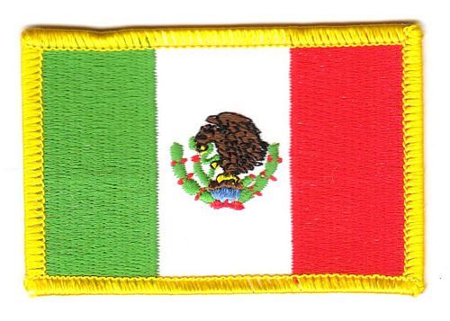 Fahnen Aufnäher Mexiko