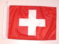 Bootsflagge Schweiz 30 x 45 cm