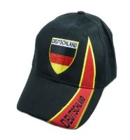 Basecap Deutschland schwarz