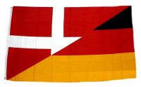 Fahne / Flagge Deutschland / Dänemark 90 x 150 cm