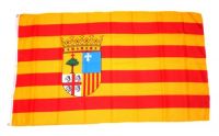 Fahne / Flagge Spanien - Aragon 90 x 150 cm
