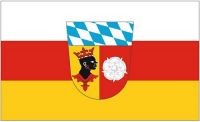 Fahne / Flagge Landkreis Freising 90 x 150 cm