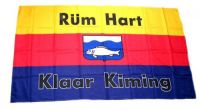 Flagge Fahne Sylt Rüm Hart 30 x 45 cm