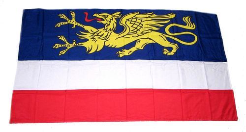Flagge Fahne Rostock 30 x 45 cm