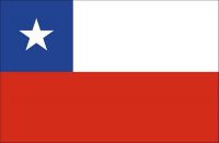 Fahnen Aufkleber Sticker Chile