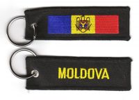 Fahnen Schlüsselanhänger Moldawien