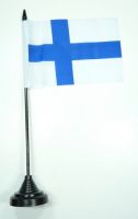 Fahne / Tischflagge Finnland 11 x 16 cm Flaggen