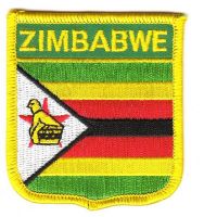 Wappen Aufnäher Fahne Simbabwe