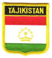 Wappen Aufnäher Fahne Tadschikistan