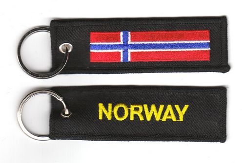 Fahnen Schlüsselanhänger Norwegen