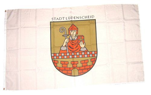 Flagge / Fahne Lüdenscheid Hissflagge 90 x 150 cm