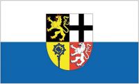 Fahne / Flagge Saarpfalz Kreis 90 x 150 cm
