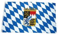 Flagge / Fahne Freistaat Bayern Wappen Hissflagge 90 x 150 cm