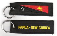 Fahnen Schlüsselanhänger Papua Neuguinea