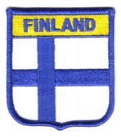 Wappen Aufnäher Fahne Finnland