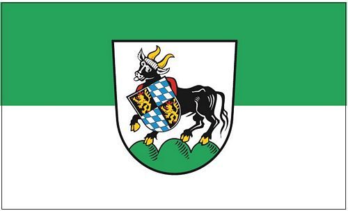 Die Oberpfalz-Fahne: 90 x 150 cm mit dem Wappen der Oberpfalz