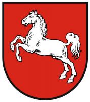 Wappenschild Aufkleber Sticker Niedersachsen