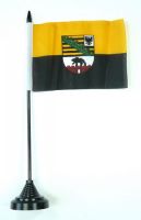 Fahne / Tischflagge Sachsen Anhalt 11 x 16 cm Flaggen