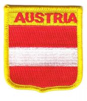 Wappen Aufnäher Fahne Österreich