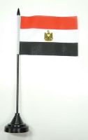 Fahne / Tischflagge Ägypten 11 x 16 cm Flaggen